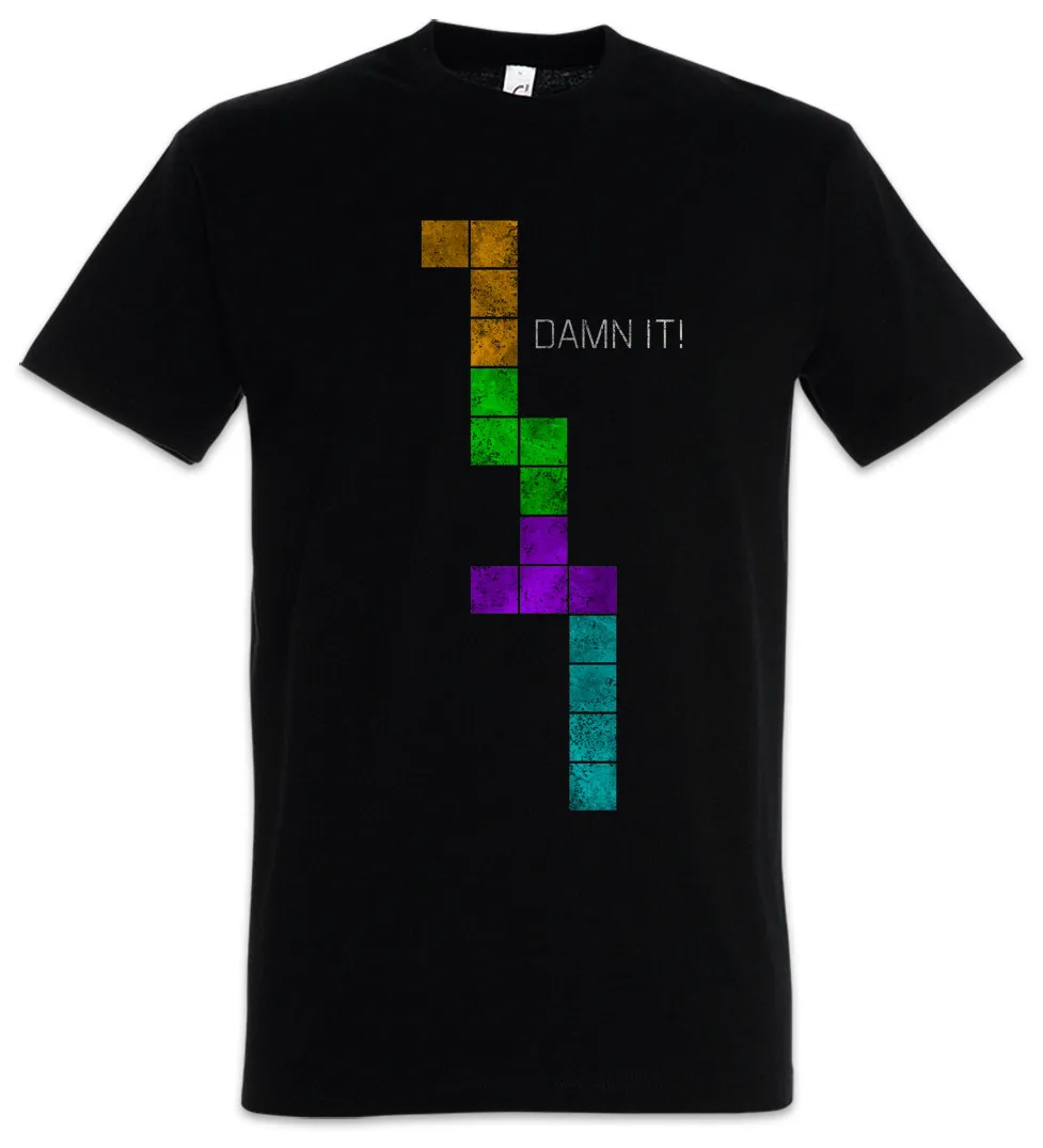 Damn It! T-Shirt Fun Nerd Geek Code Cheat Gamer Games Gaming Retro Game