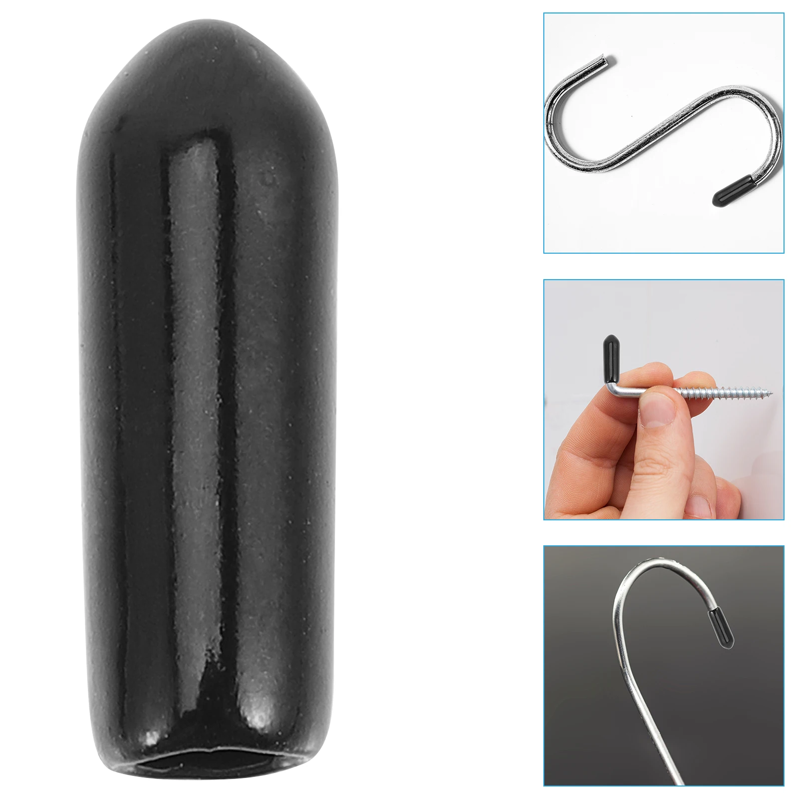 

500pcs Retainer Plastic Hook Locks Hook Secure Accessories Pegboard Clips Hanging Pegboard Hooks Retainers