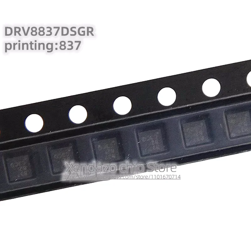 10pcs/lot DRV8837DSGR DRV8837 Silk screen printing 837 WSON8 package Original genuine Motor driver chip