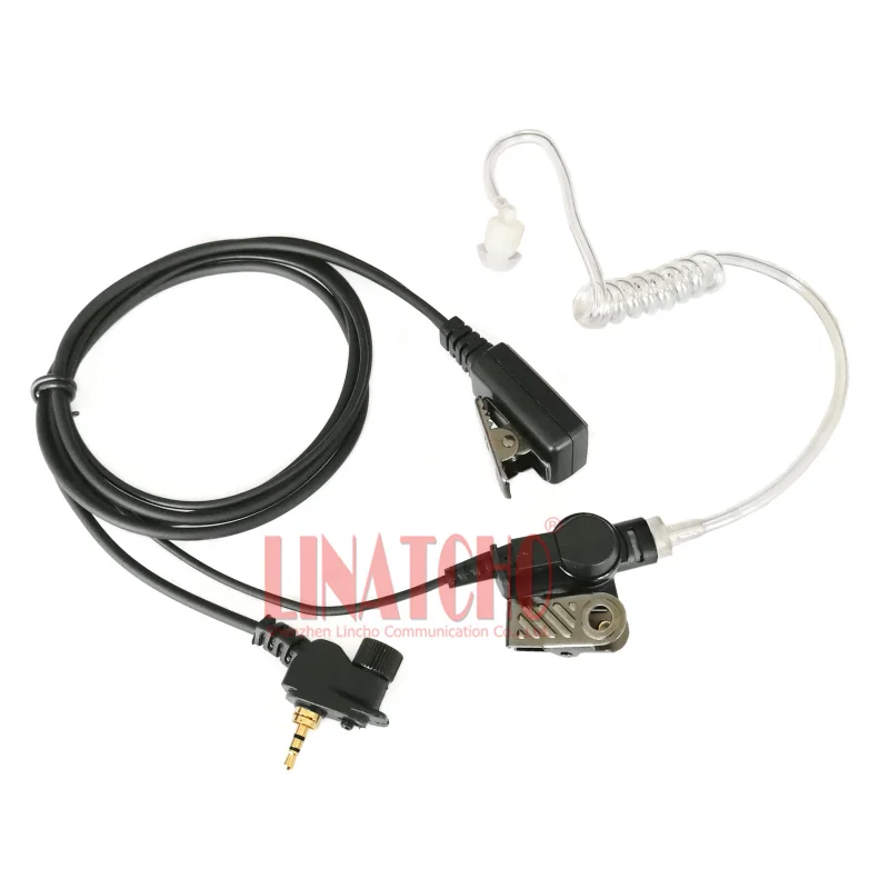 Walkie Talkie Radio MTH650 MTP850 MTH800 Transparent Air Tube PTT Mic Earpiece Earphone