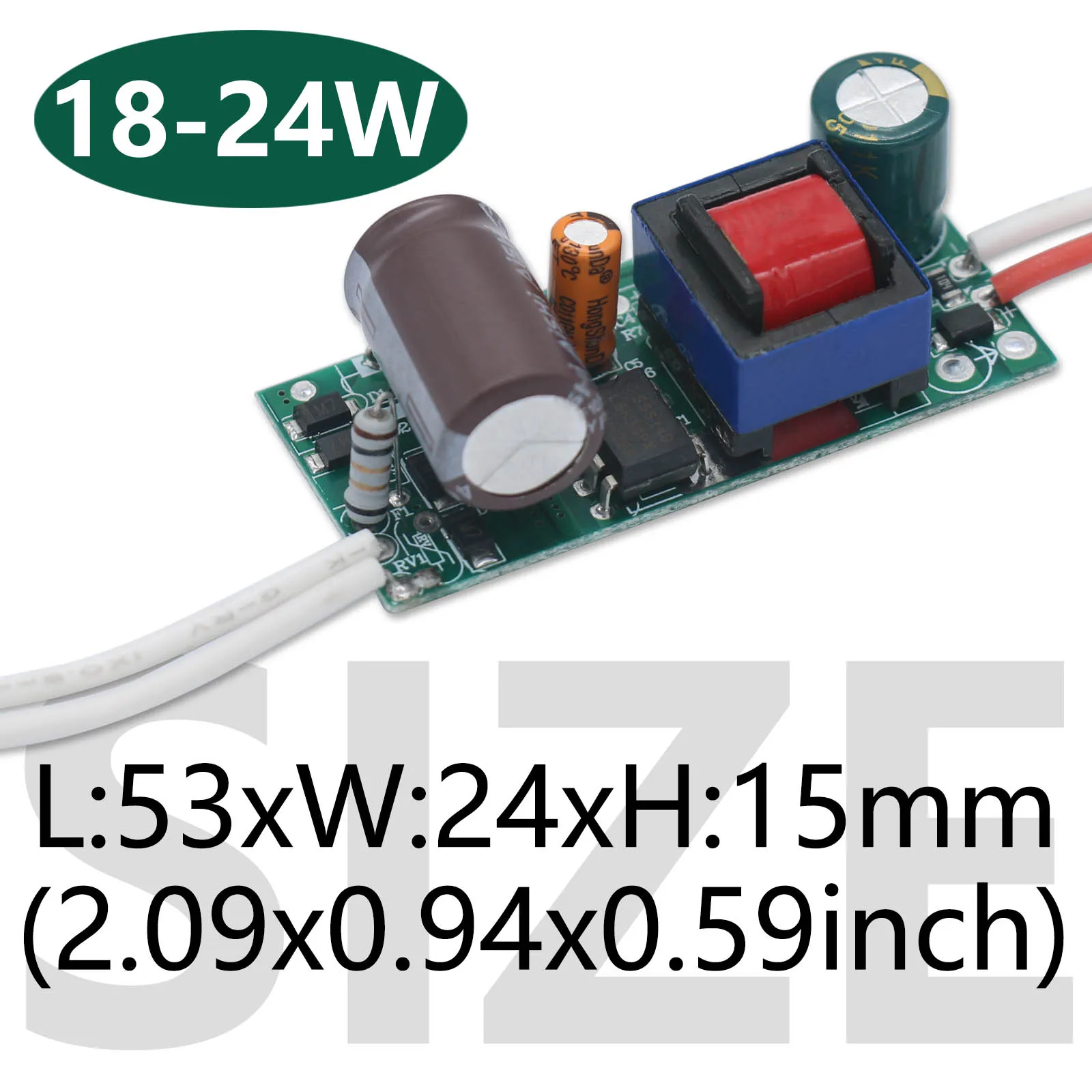 2-3W 3-5W 4-7W 8-12W 12-18W 18-24W LED Driver AC100-265V Power Supply Adapter 250mA Lighting Transformers For LED Power Lights