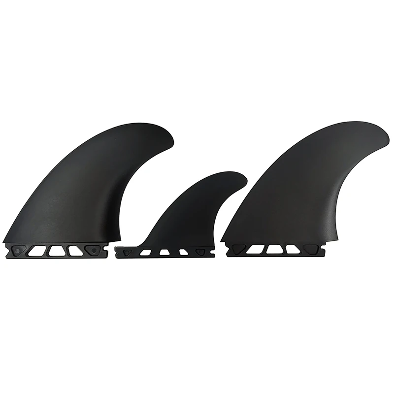 UPSURF FUTURE Thruster Twin Side Fins+Center Fin T1 Surf Fins Plastic Tri Fins Set For Fish,Shortboard,Funboard Top Performance