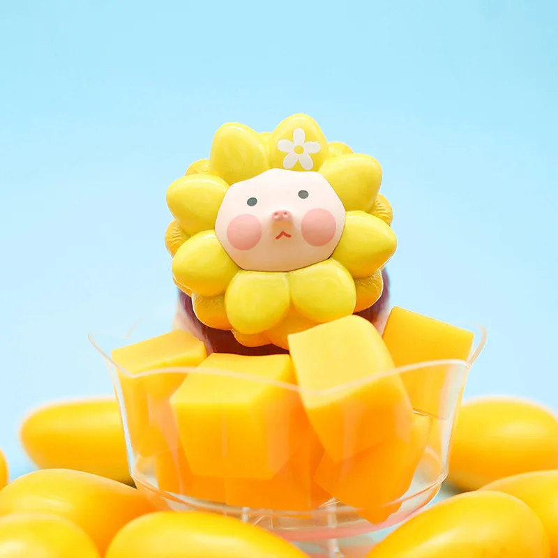 Lion Flower Pig Sweet Garden Series Blind Box Guess Bag Mystery Box Toys Doll Cute Anime Figure Desktop Ornaments Gift