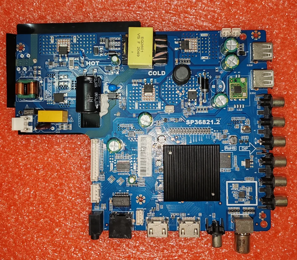 

SP36821.2 SP368L21.21 WiFi network three in one TV motherboard physical photo for 50W 65v 450ma