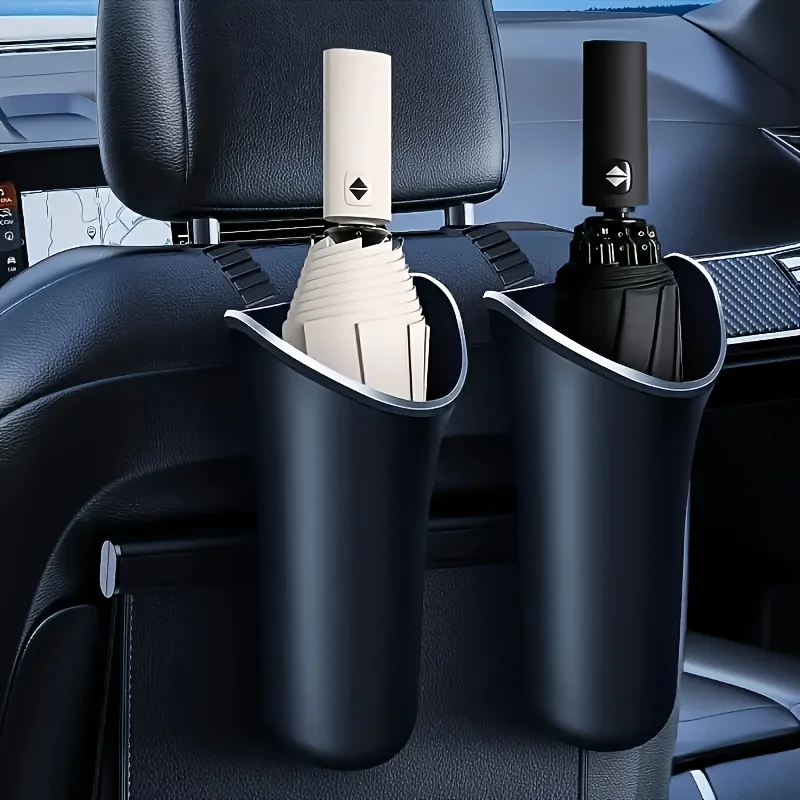 4 car umbrella stand trash cans, multi-functional car umbrella storage boxes, and miscellaneous storage buckets