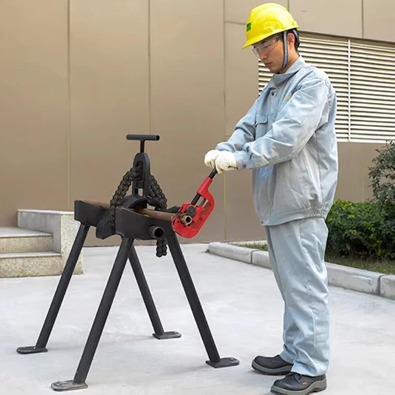 2 بوصة الفولاذ المقاوم للصدأ أنابيب الكربون الصلب C 21 - 63 مللي متر آلة قطع الأنابيب الباردة الصغيرة للانفجار - السلامة والدليل #6