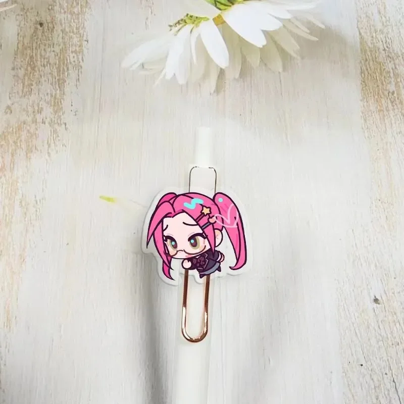 المرحلة الغريبة، حتى إيفان لوكا ميزي سوا كوسبلاي، قلم جل أسود، قلم قابل للتمديد، قرطاسية كرتونية، هدايا عيد الميلاد المزخرفة