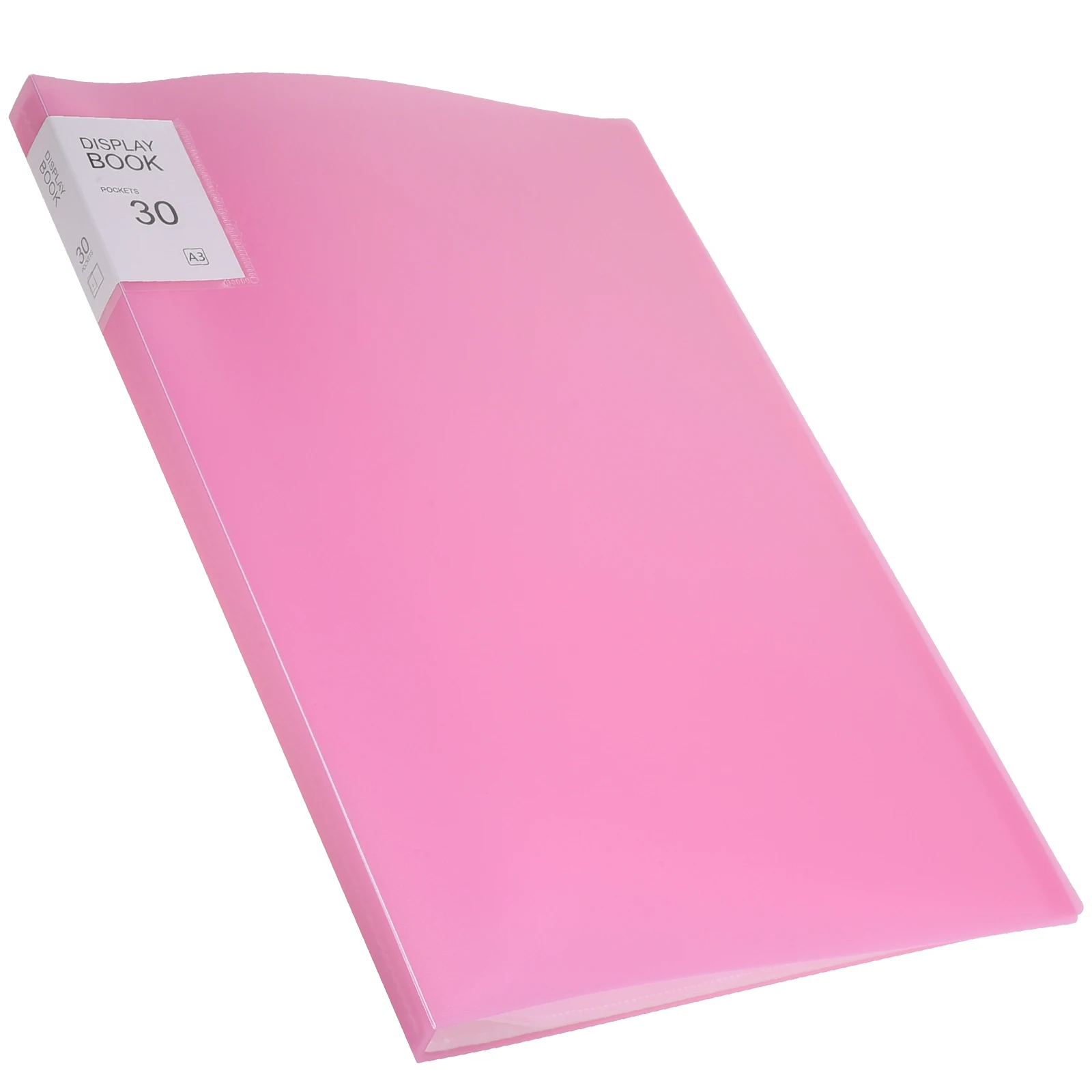 A3 30 Clear Display Portfolio Folder For Student Drawings Binder Presentation Book Transparent Sleeve File Folder Storage Case