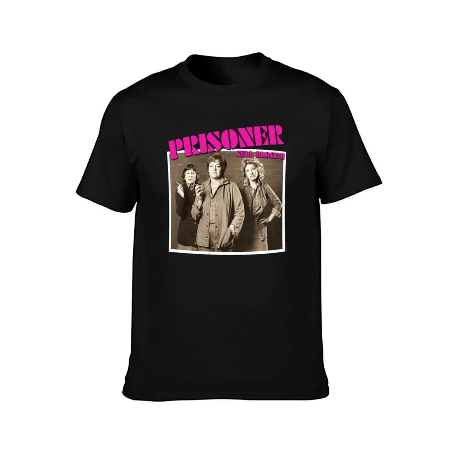 Prisoner Cell Block H - The Ladies! Bea, Chrissie & Lizzie T-Shirt t shirt man cotton T-Shirt
