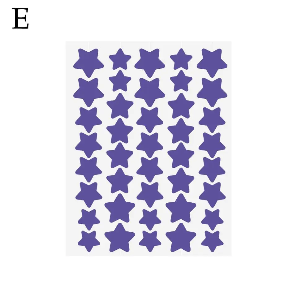 40pcs Colorful PE Pimple Patches Cute Star Shaped Pimple Cover Sticker Invisible Pimple Cover Removal Pimple Patch, image 12