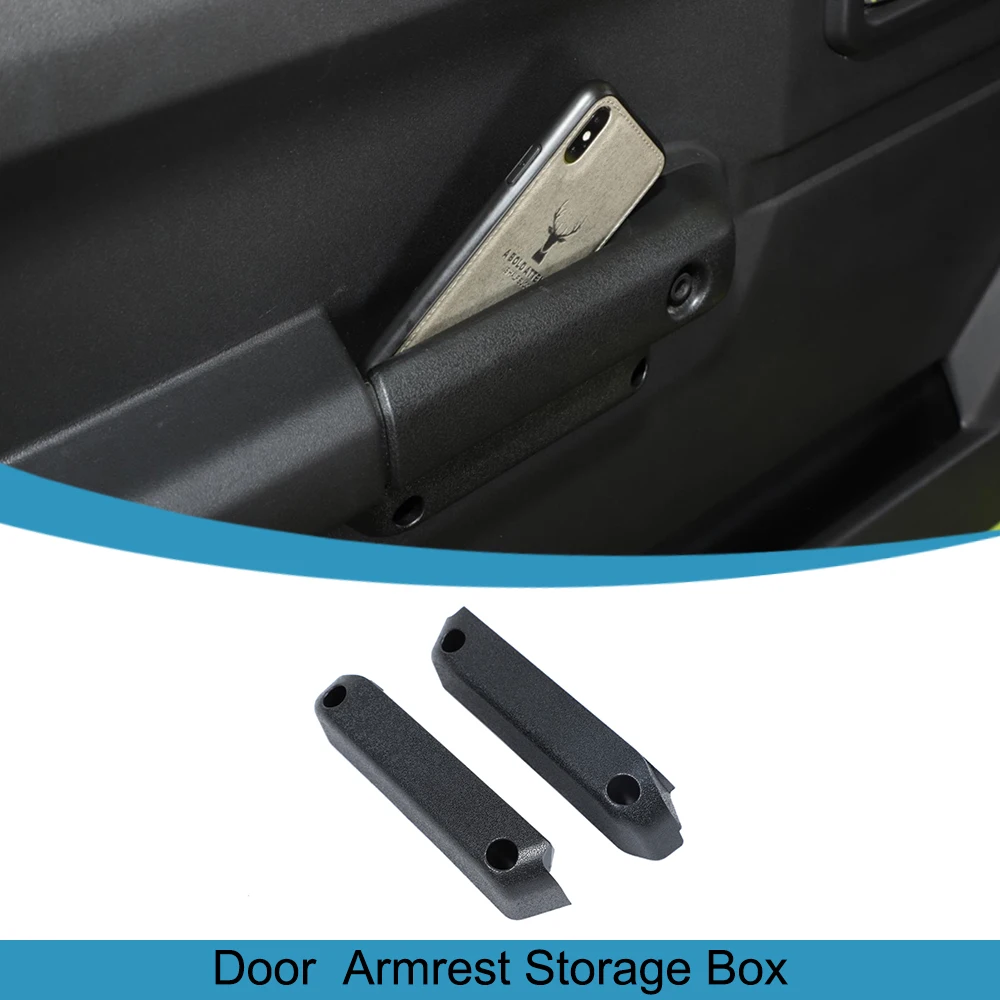 

Door Handle Armrest Storage Box Organizer Tray for Suzuki Jimny 2019-2024 JB64 JB74 Stowing Tidying Car Interior Accessories