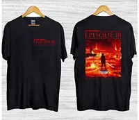 Revenge of The Sith 20th Anniversary Episode III Shirt, Anakin Skywalker Shirt Men's T-Shirt Black Casual Crew Neck Cotton Tee