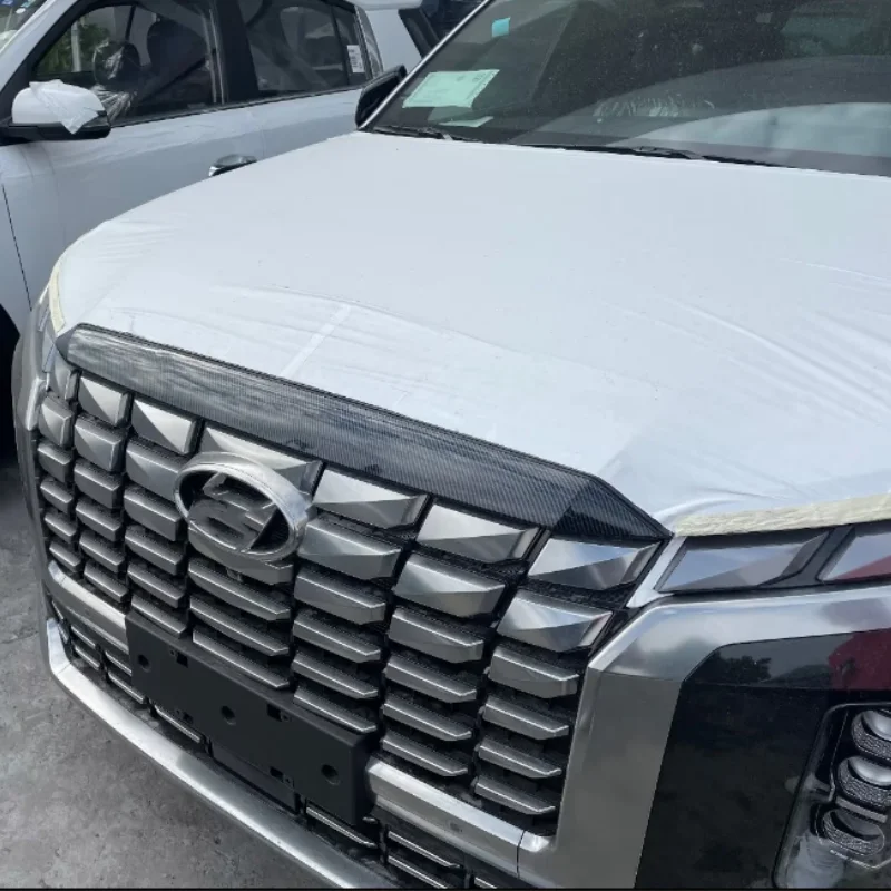 

For Hyundai Palisade 2022-2024 Front hood decorative strip decorative sticker Automotive exterior modification