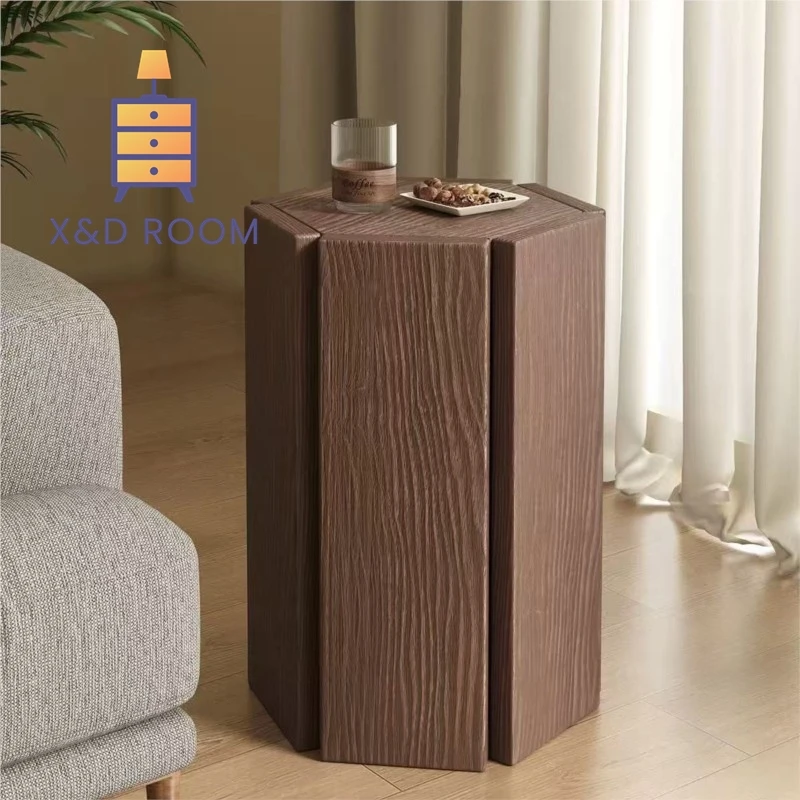 

XD Solid Wood Stool For Household Use Stackable Order Stool Thickened Combination Stacking Stool Edge Stacking Stool Round Stool