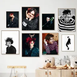 Yungblud Music Portrait Singer Poster Kraft Club Bar Paper Vintage Poster Wall Art Painting Bedroom Study Stickers