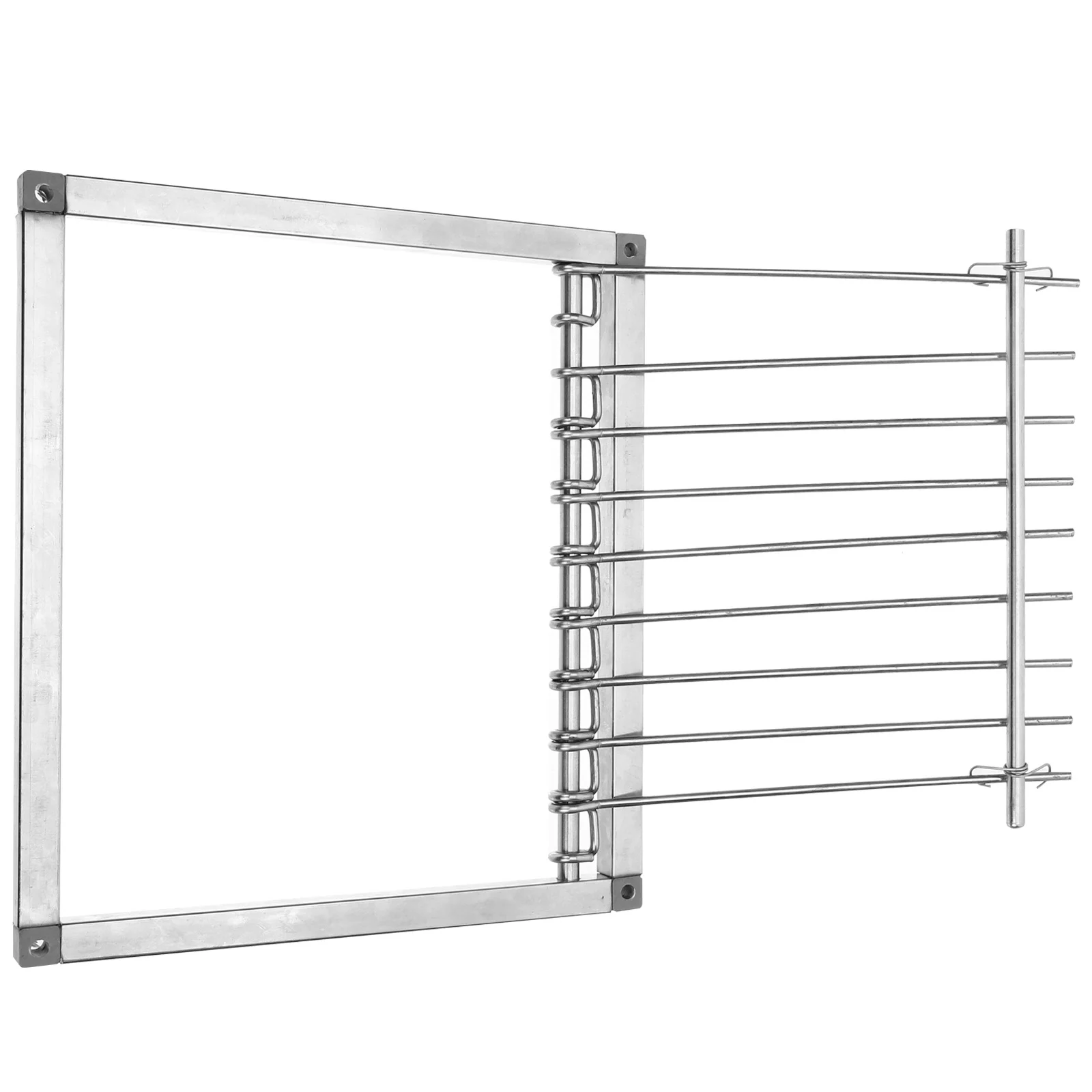 

Pigeon Cage Door Metal Durable Stainless Steel Entrance Door Pigeon House Supply Accessory Bird Cage Bar