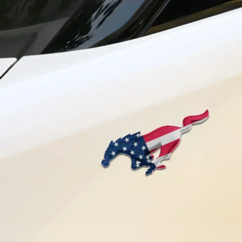 Ford 3D Metal Car Body Emblem Badge Rear Trunk Sticker For Mustang ST Racing Raptor Explorer Edge Focus Fusion Escape Transit - view 6