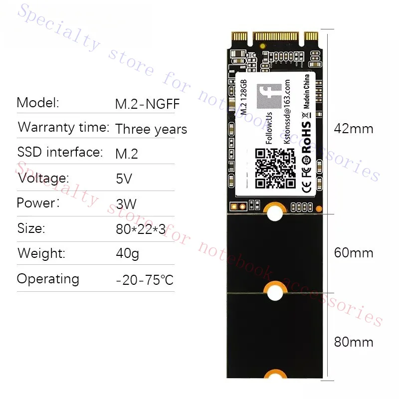 R+  FOR Kingchuxing M.2 NGFF SSD 512GB Solid State Drive Laptop Desktop Hard Disk Drive