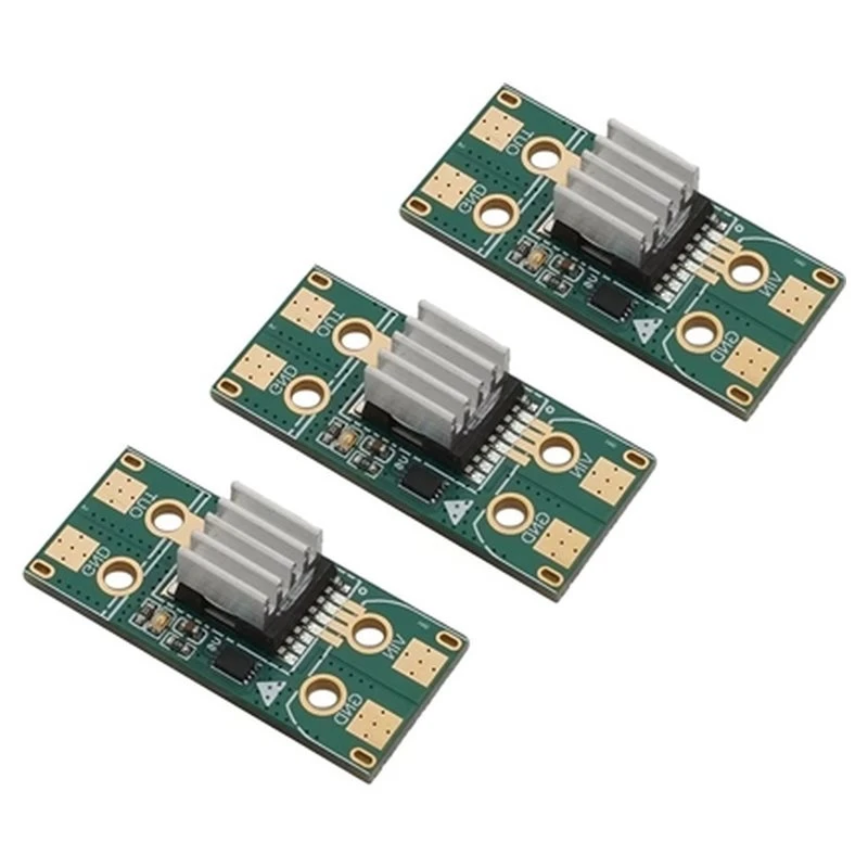HLZS-Ideal Diode Electronic Module 5-100V 50A W Heat Sink Anti-Backflow For Car Engine Battery Connection Circuit