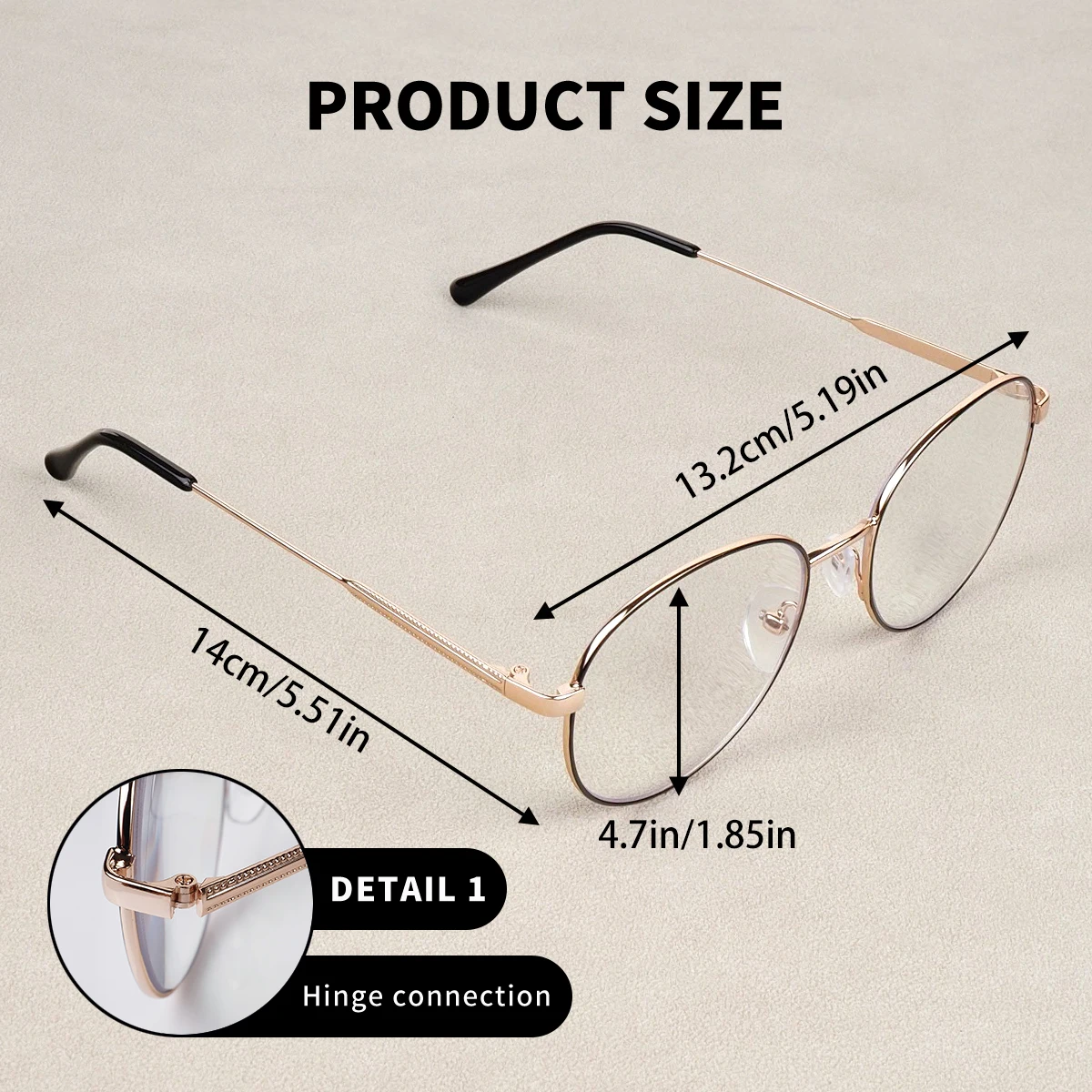Men Women Classic Round Progressive Multifocal Reading Glasses Durable Golden Frame Luxury Brand Designer Clear Lens Lightweight