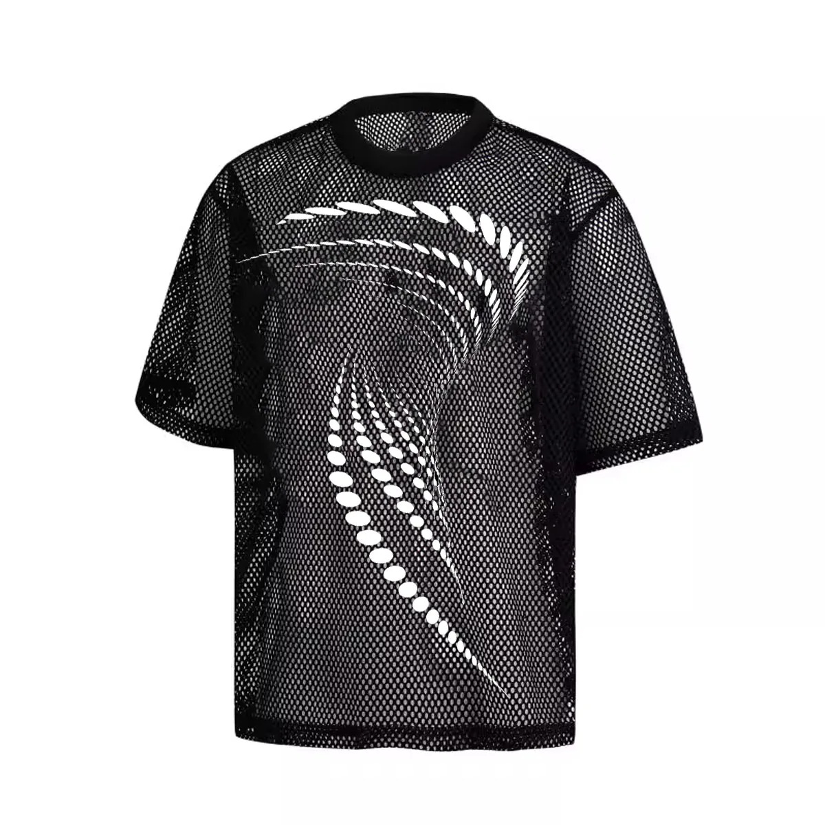 

New Style Dynamic ripple pattern Hip-Hop Mesh rugby Jersey Shirt Casual KID/Adult Sport T-Shirt Breathable Tee 3D Fashion Clothe