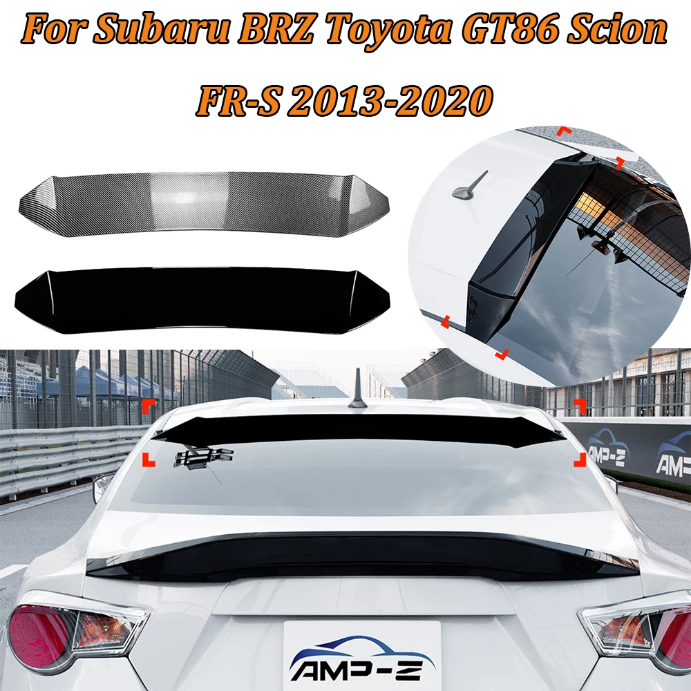 Car Roof Spoiler Rear Trunk Spoiler Top Wings ABS Body Kits For Subaru BRZ Toyota GT86 Scion FR-S 2013-2020 Cars Exterior Parts