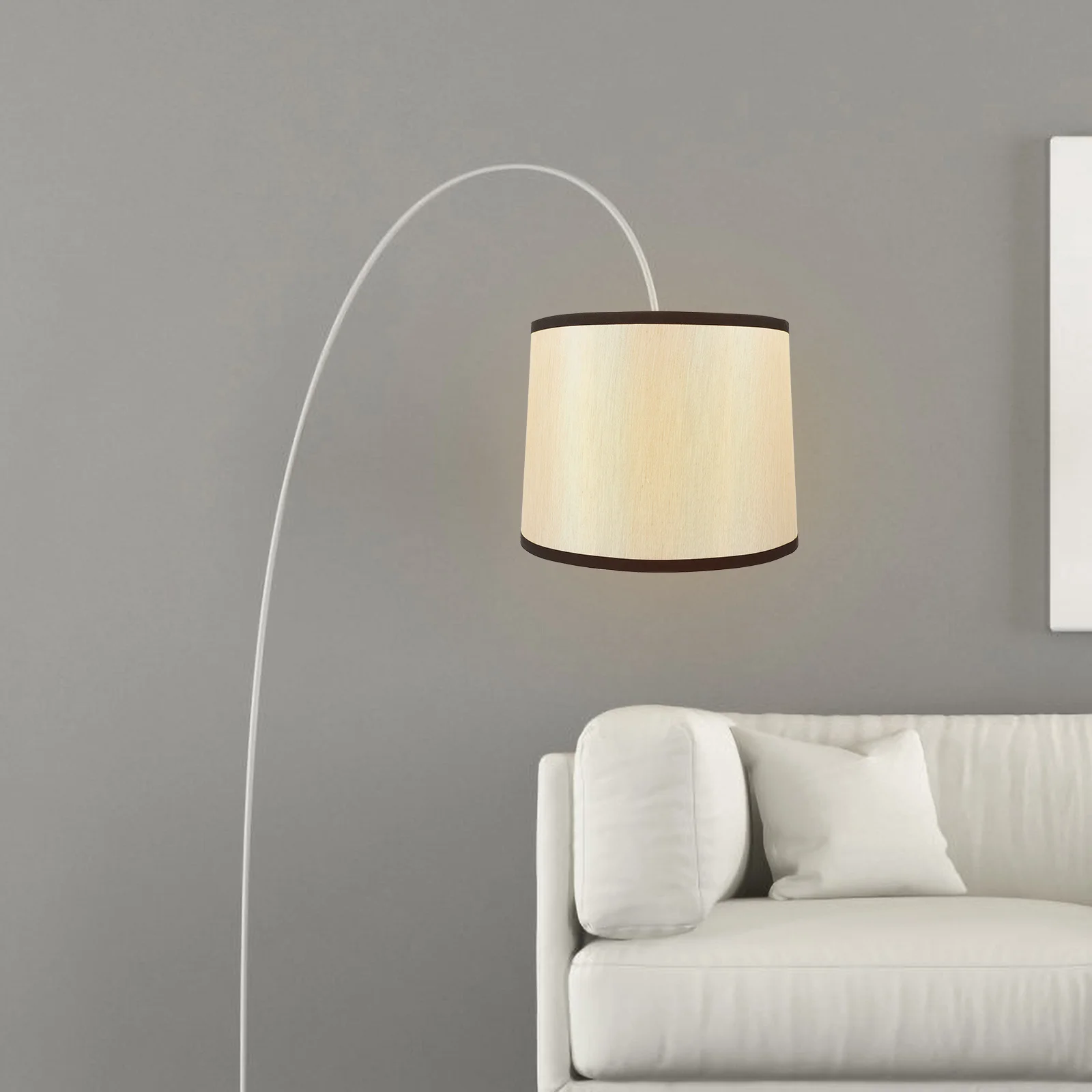 

Lamp Shade For Desk Floor Table Light Round Fabric Cover Replacement Modern Decorative Home Lighting Accessories