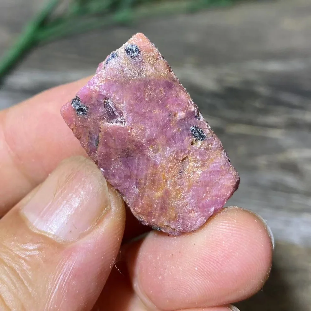 Natural Red Corundum Ruby Crystal Quartz High-Quality Specimen Raw Gemstone for Reiki Healing And Spiritual Use