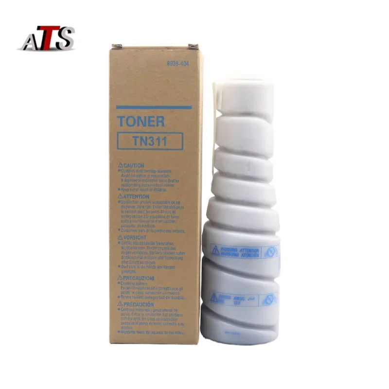 TN311 Toner Cartridge For Konica Minolta Bizhub 350 362 Copier Compatible Toner Powder BK360g Copier Spare Parts