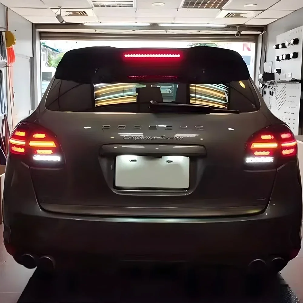 

For Porsche Cayenne 2011-2014 Car Taillights Assembly Auto LEDBack Lamps Upgrade High Configuration Plug and Play Accessories