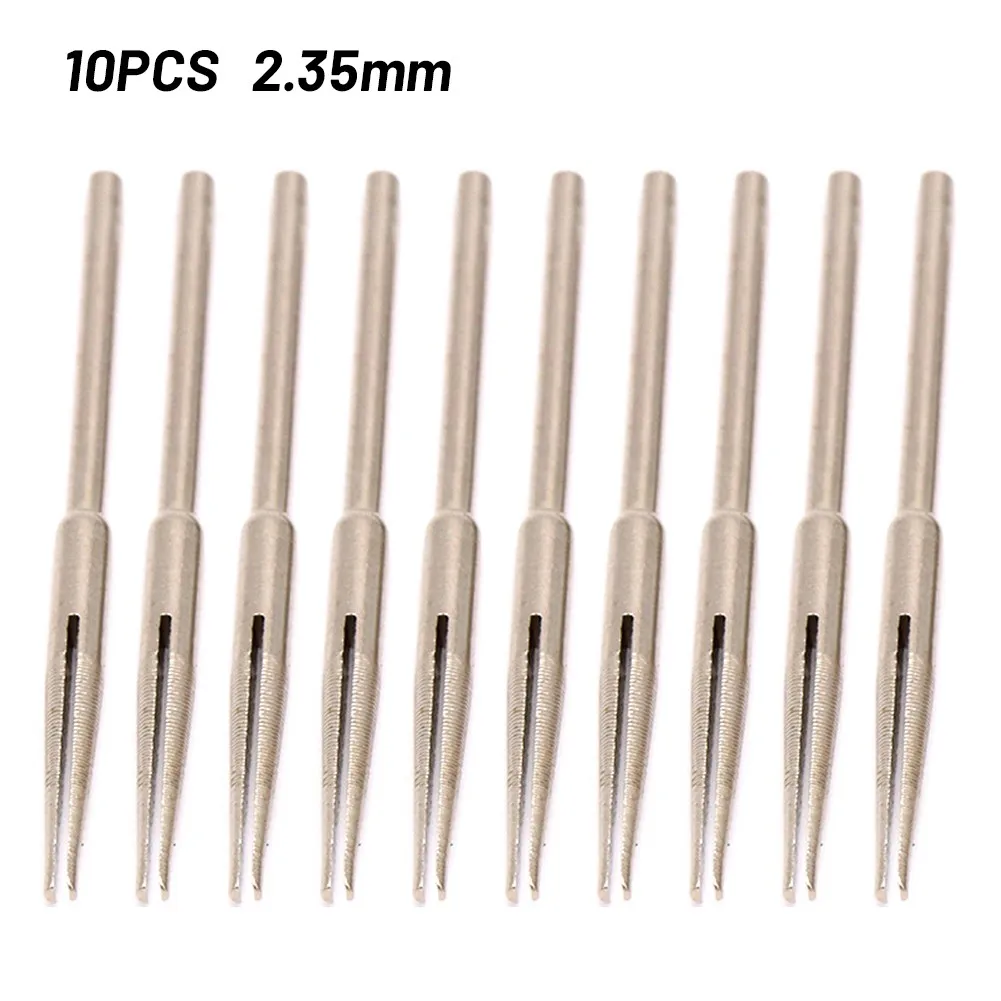 Split Ring Rotary Tool Mandrel Sturdy Split ring mandrel 2 35/3mm Shank 10Pcs Sandpaper Clamp Rotary Grinding Tool accessories