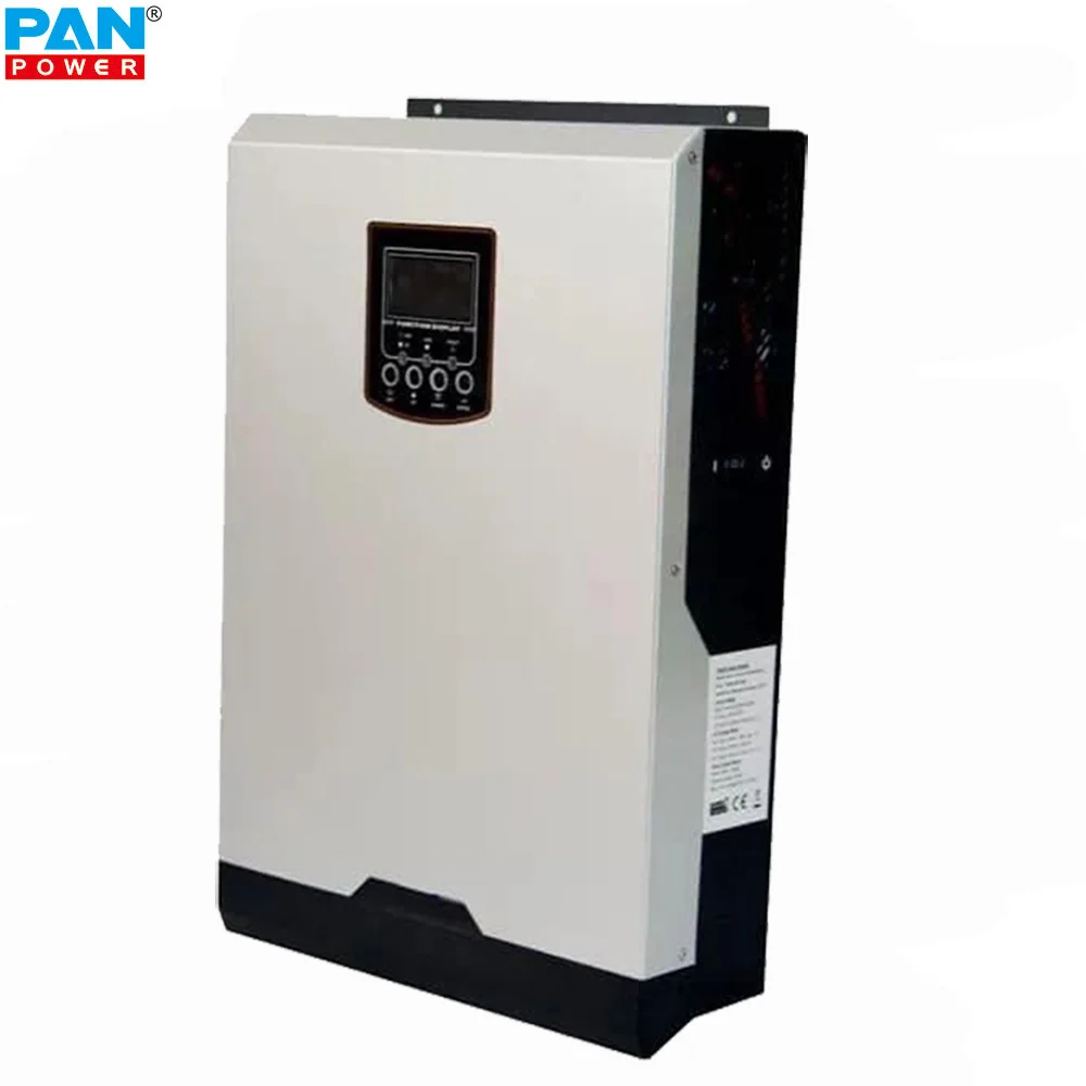 

5.5kw hybrid solar inverter with mppt charge controller 100a