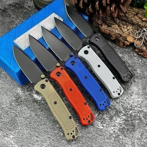 533 Nylon Fiber S30V Trekking Folding Knife Portable Equipment Fruit Knife Outdoor Survival Wilderness Camp Picnic BBQ Rescue