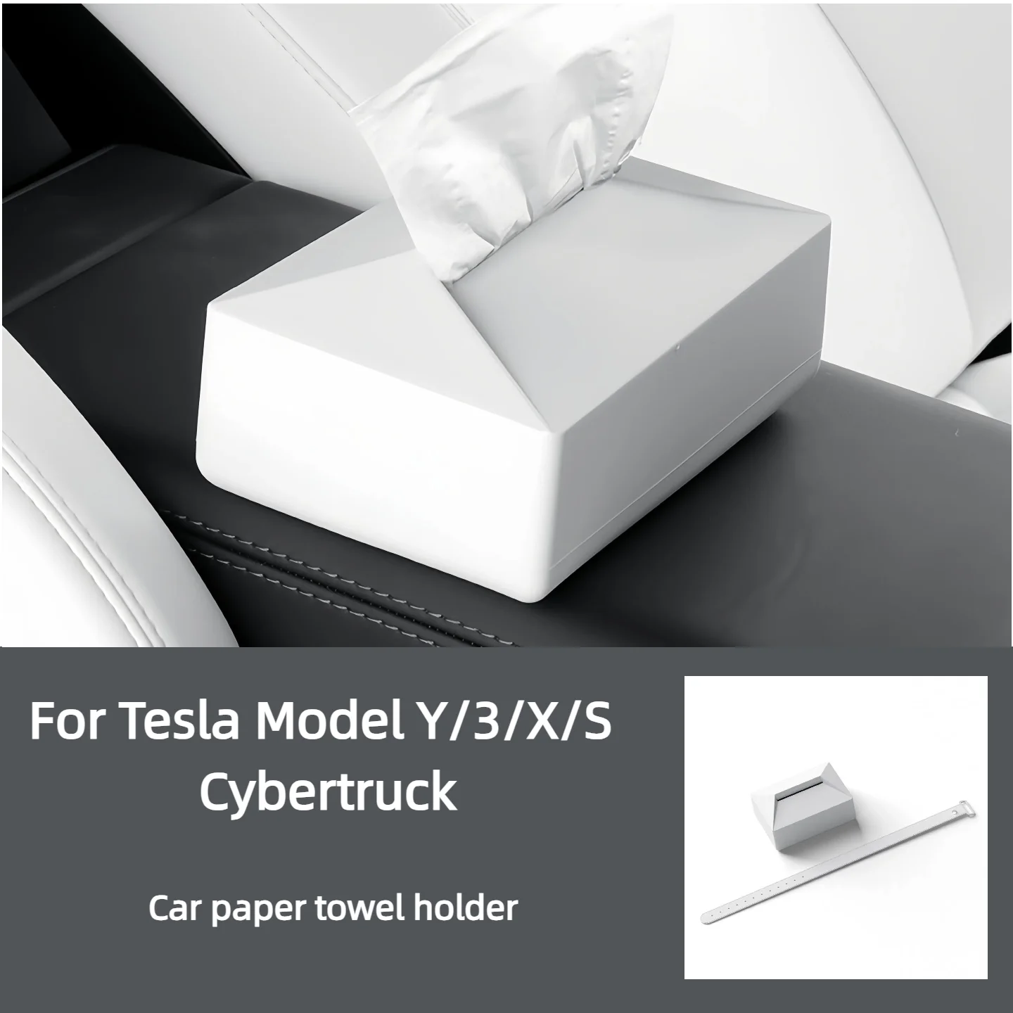 para-tesla-modelo-y-3-x-s-caixa-de-tecido-de-carro-cibernetico-escondido-pendurado-saco-de-gaveta-de-papel-acessorios-interiores