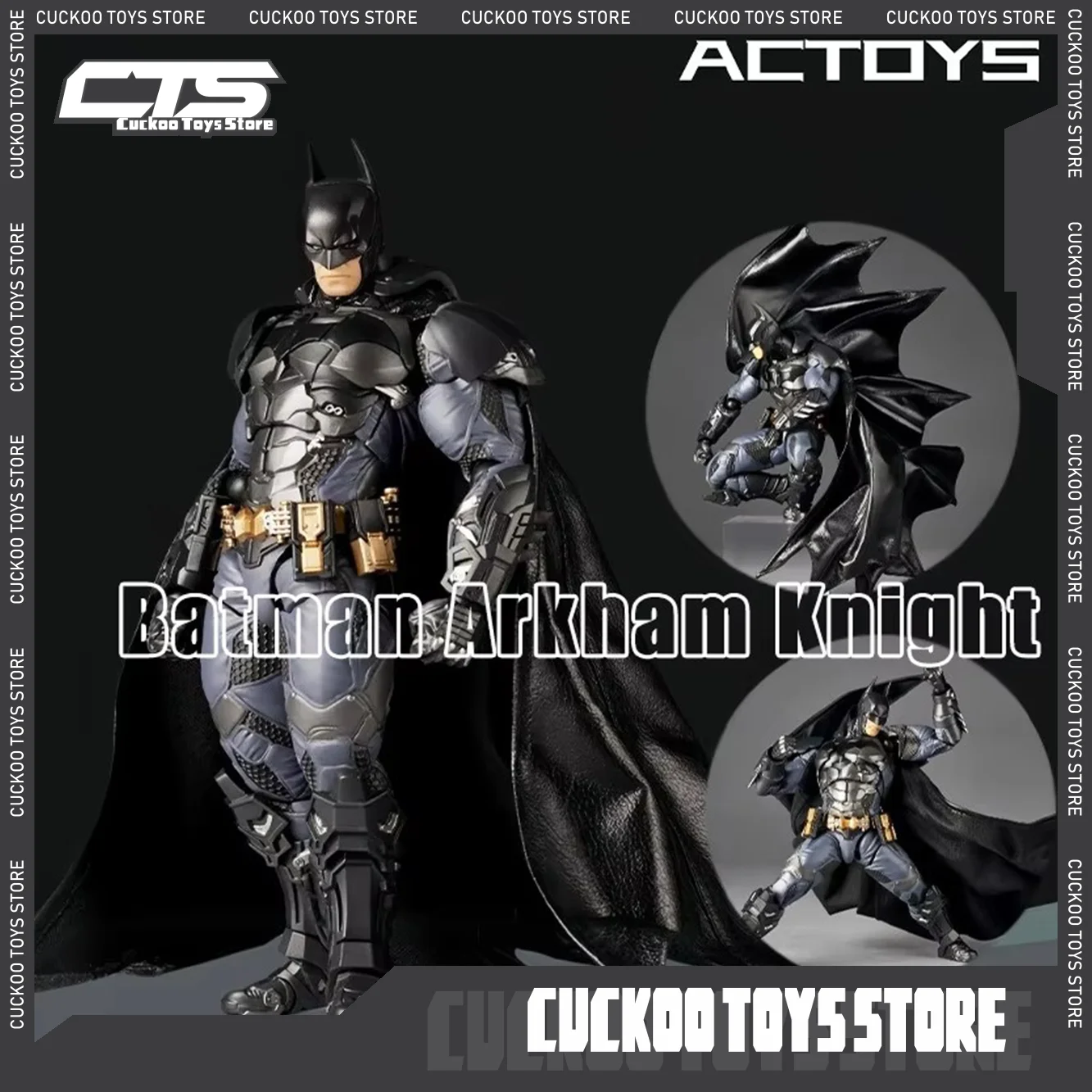 

NEW Batman Arkham Knight Action Figure Batman Anime Figurine Kaiyodo Yamaguchi Style Pvc Model Statue Collectible Toys Doll toys