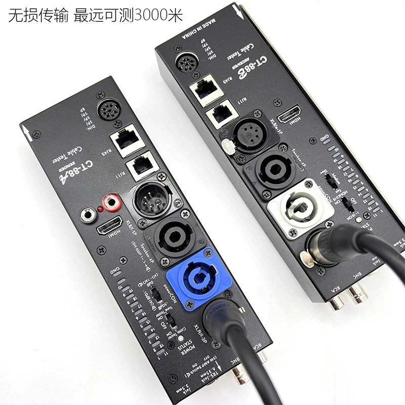 CT-88 Separate Multi-function Line Tester QNON Signal Line Tester HDM Line Meter Automatic Audio Side Meter
