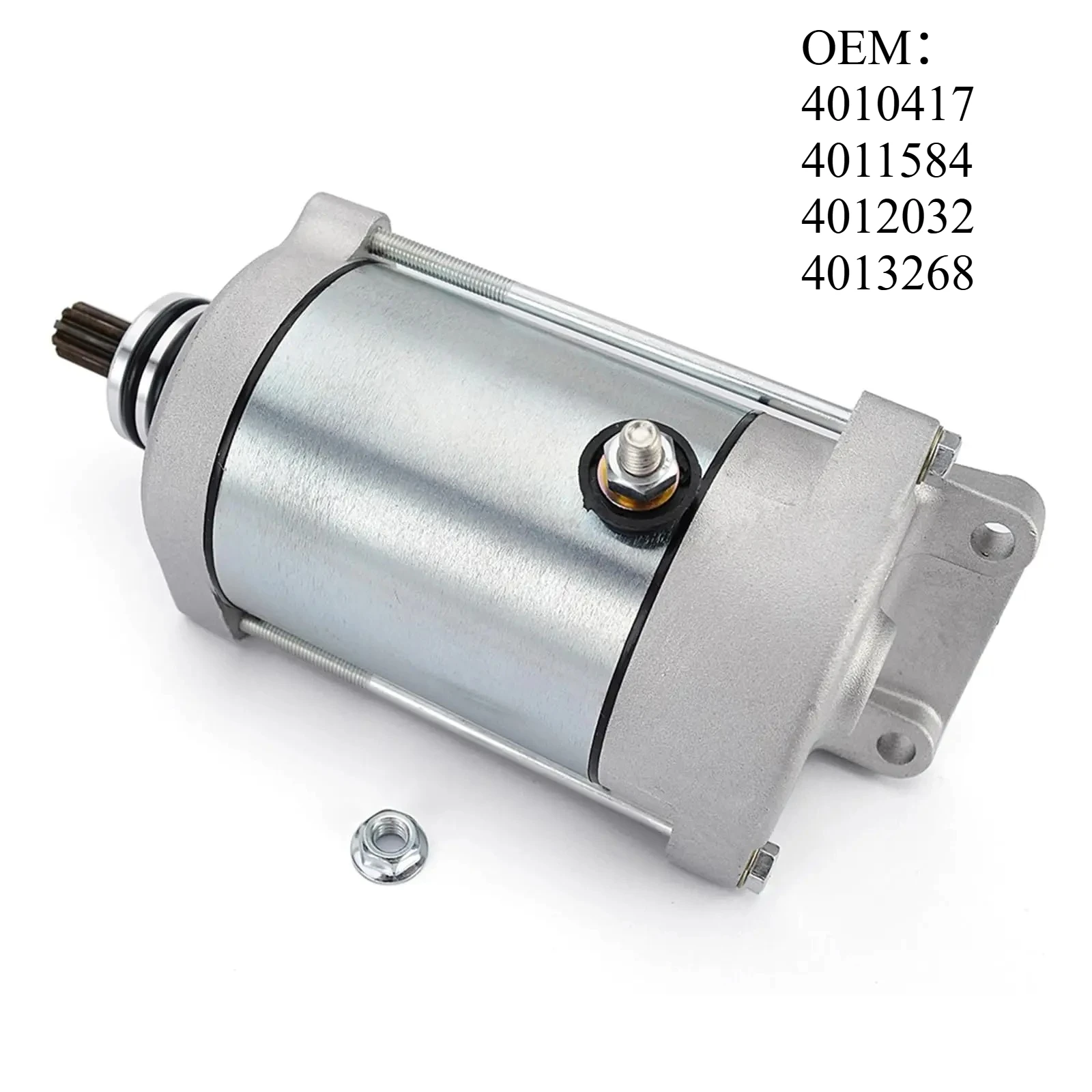 

Starter Motor For Polaris ATV Sportsman 600 Ranger 700 800 Frontier 4010417 4011584 4012032 4013268 Trail Boss RZR 800 RZR S