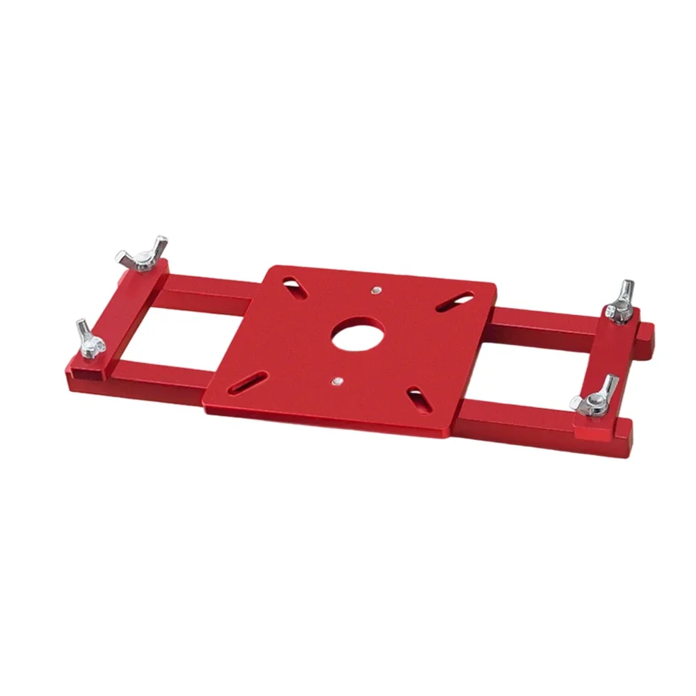 2 in 1 Compact For slotting Guide for Woodworking with Adjustable Thickness Compatible with 65mm Planers for Precision