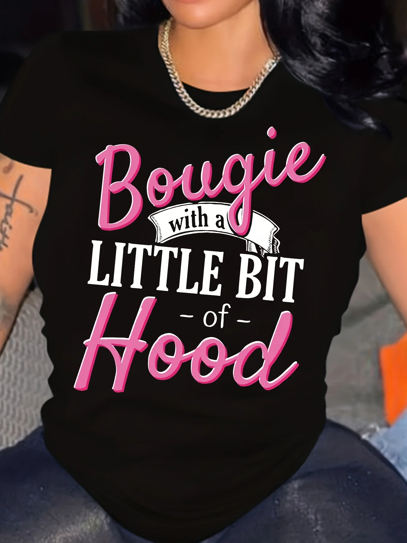Teacher Gu'S Directive: Women'S Short-Sleeve T-Shirt: Colorful Letters