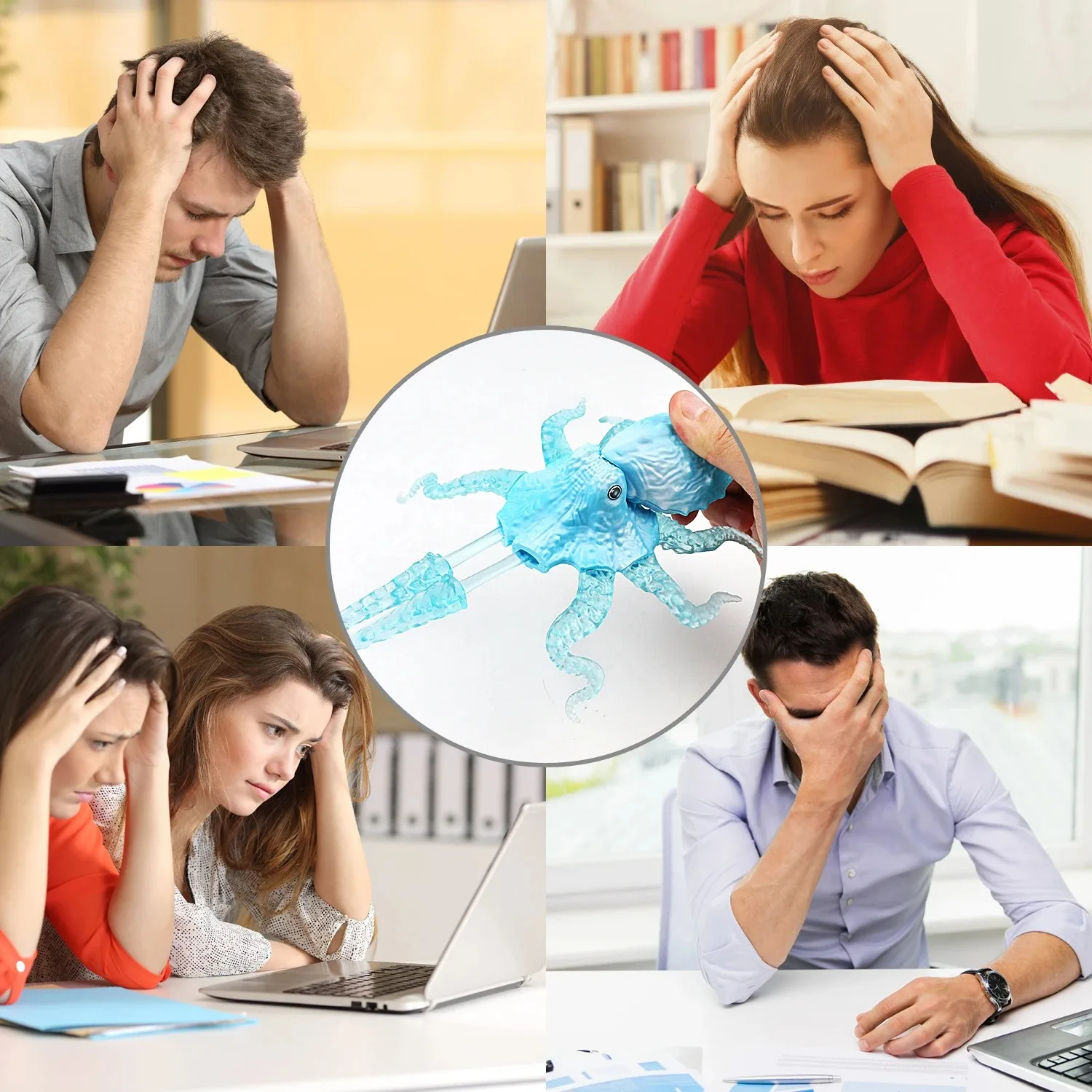 Zacht rekbaar octopuskrab zeedieren knijpspeelgoed, zintuiglijk stressverlichting waterspel voor kinderen, veilig siliconen speelgoed