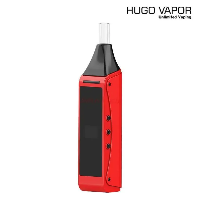 Hugo Vapor Anix Edge V2 مجموعة مبخر الأعشاب الجافة 2200 مللي أمبير في الساعة مع غرفة تسخين كوارتز شاشة OLED زجاجية لقطعة الفم قلم Vape العشبي