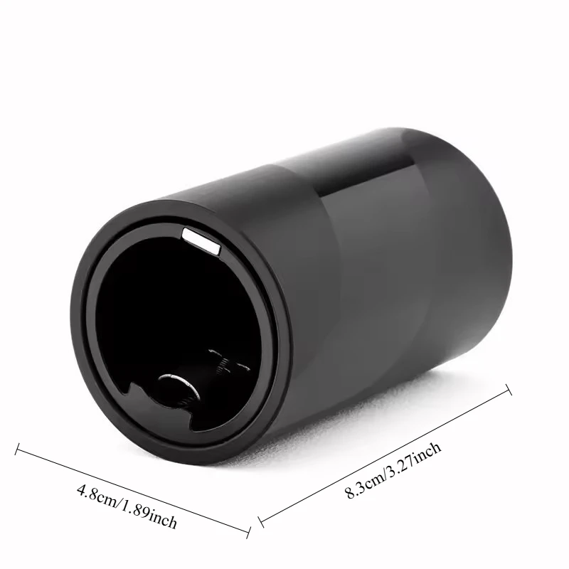 Portable Magnet-Automatic Beer Bottle Opener with Cap Catcher Picnic Camping Barbecue Travel, No Damage to Bottle Cap