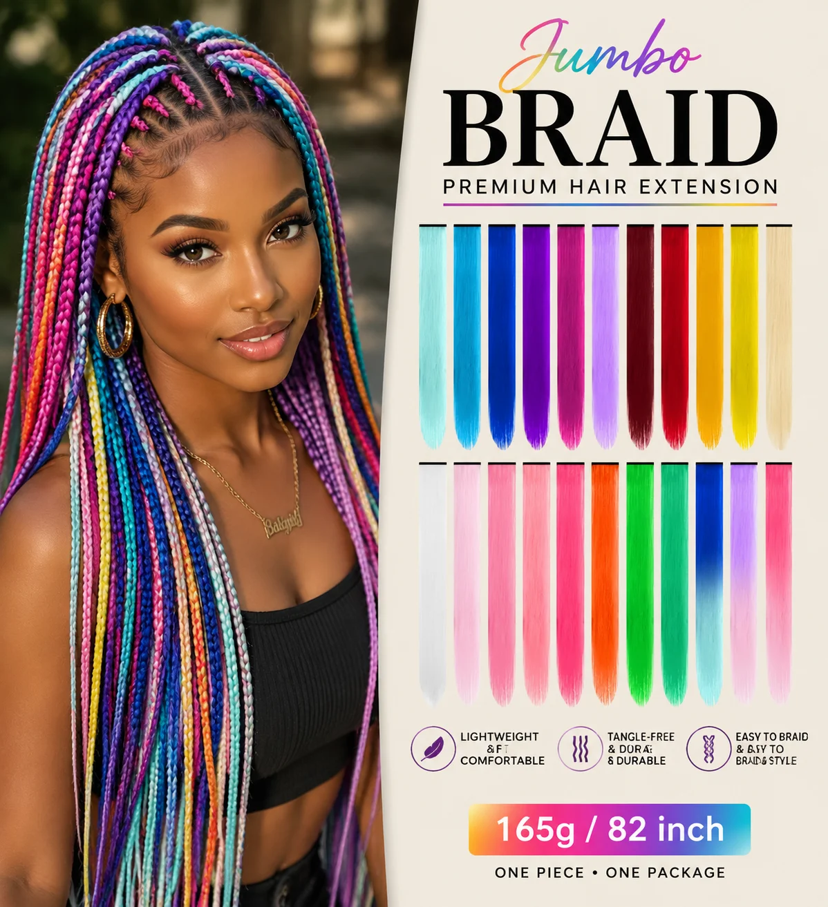 22 Inch Long Straight Synthetic Clip In Hair Extensions, 18 Colors High Shine Clip On Hair Pieces For Girls & Women Party Daily