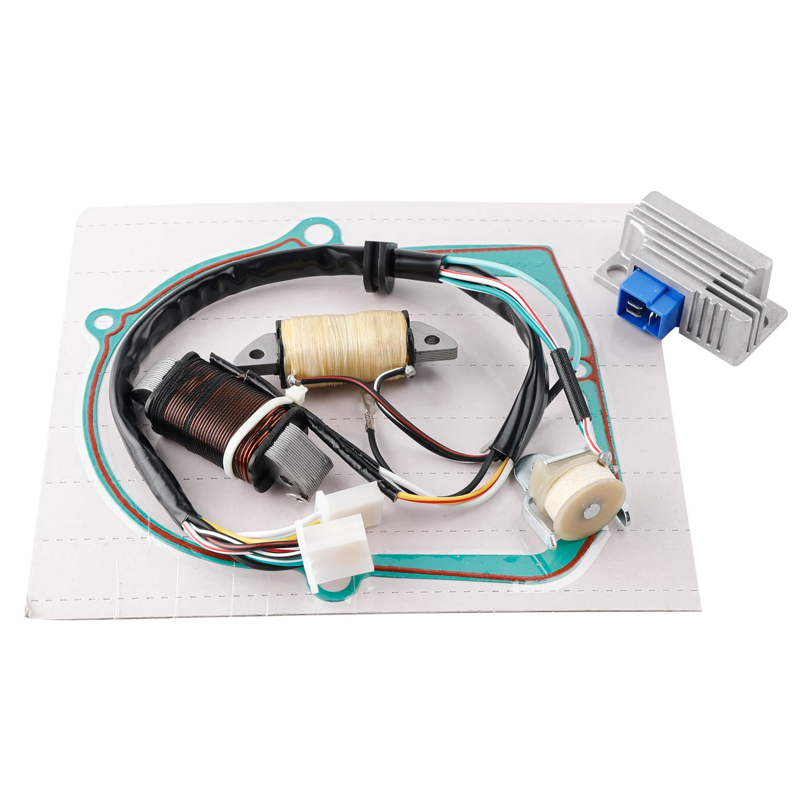 

Комплект прокладок статора магнето-регулятора Topteng для Yamaha T80 T80 E ED Town Mate 1987-1993 гг.