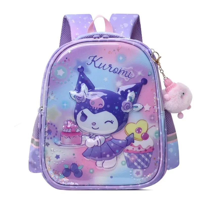 

New Disney girls cartoon Mermaid Kulomi backpack bag cartoon women gift bag school student gift