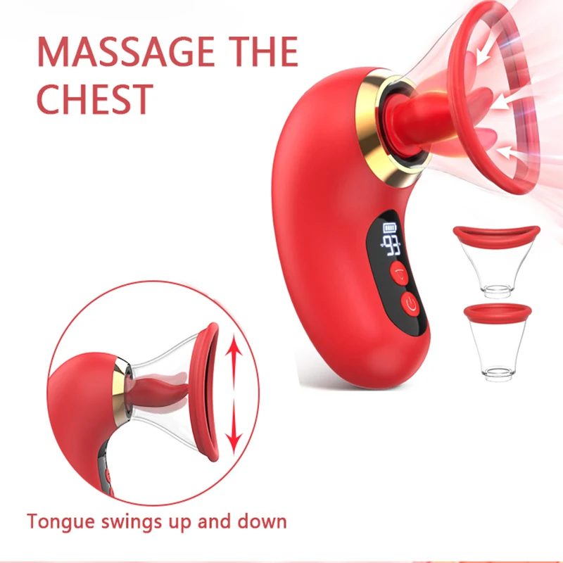 Vibrador de lamber a língua para mulheres, sucção vibratória, controle APP, otário do clitóris, massageador de mamilos, brinquedos sexuais adultos para casais, 5in 1