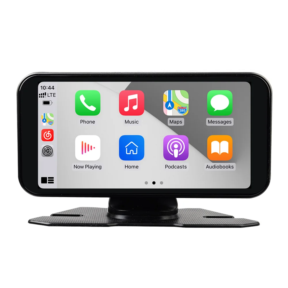 JIUYIN 6 inches Portable Wireless CarPlay for Car Screen Radio Video Wireless Carplay Screen AUXandroid auto Universal Bluetooth