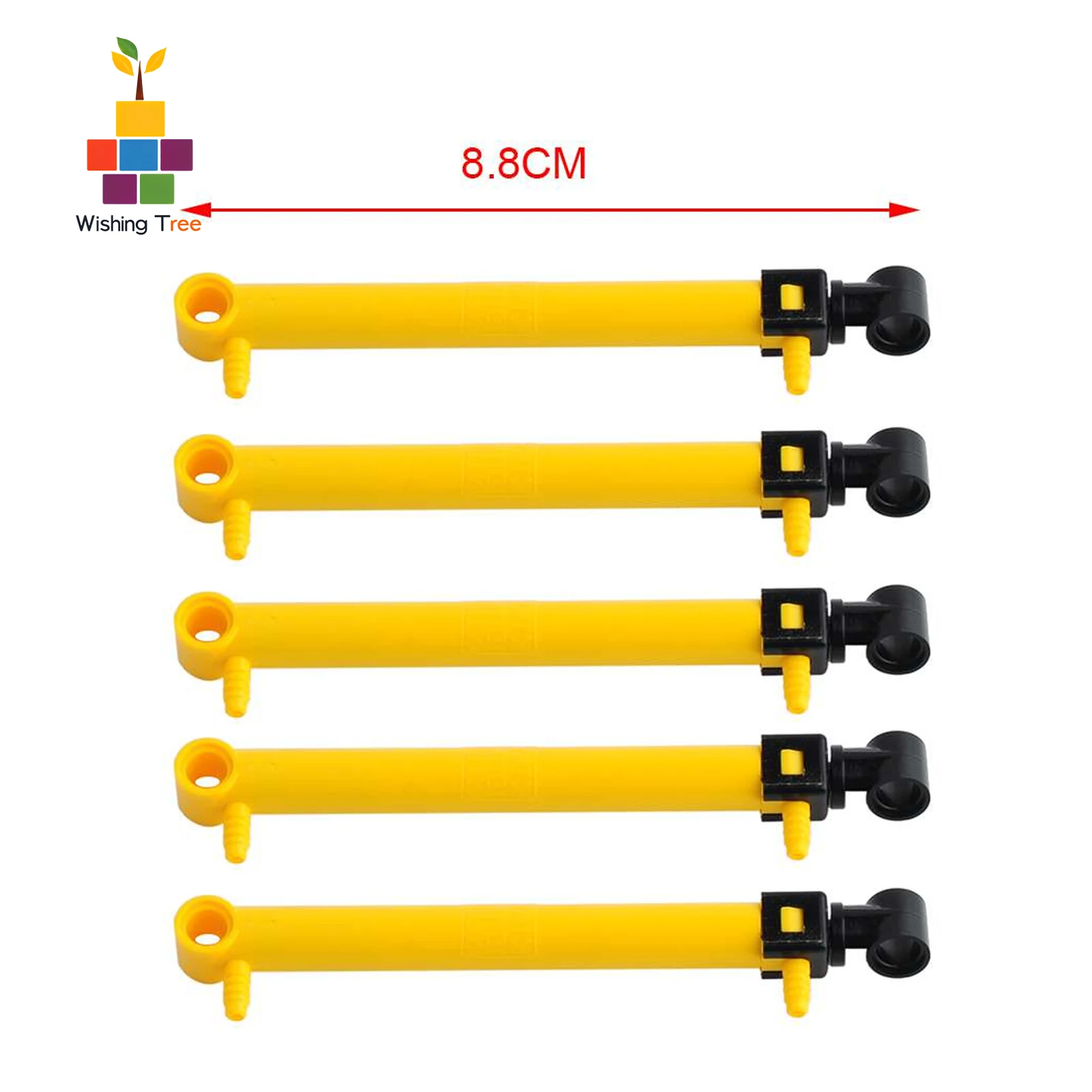 

5 шт. Mold King 1*11 V2 пневматический цилиндр, воздушный насос, набор строительных блоков, совместимый с основными строительными блоками, модель грузовика