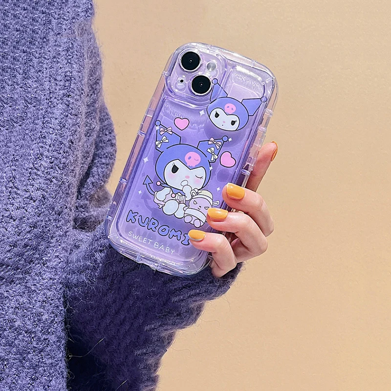 Cartoon Kuromi Hello Kitty Cinnamoroll Dog Case For Huawei Nova 5T Y70 Y9s 10 9 8 Pro 7i 11 7 SE P30 Pro P40 Lite Mate 50 60 Pro