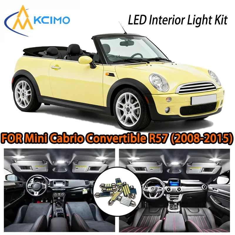 

KCIMO For Mini Cabrio Convertible R57 2008-2015 LED Lights, Sleek Retro Top-Down Glow, 2 Options, Premium Quality